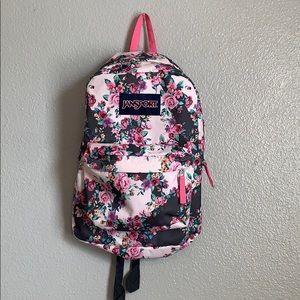 Floral jansport backpack